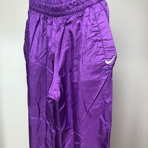 Vintage Embroidered Nike Check Joggers